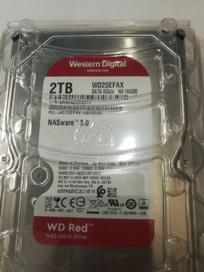 Лот: 16828087. Фото: 1. Жесткий диск Western Digital WD20EFAX. Жёсткие диски (HDD)