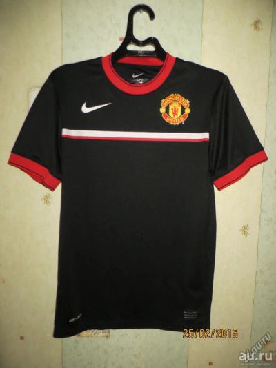 Лот: 14981709. Фото: 1. Оригинальная футболка Nike Manchester... Футболки, поло