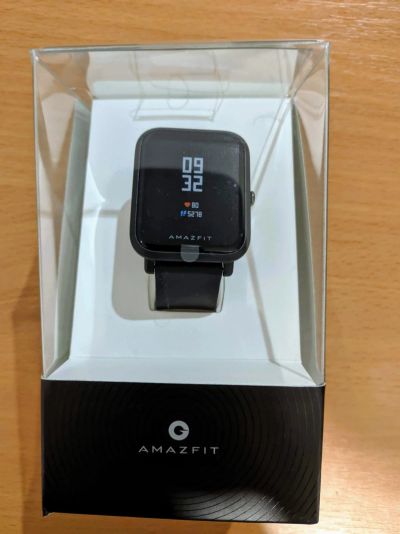 Лот: 15470021. Фото: 1. Часы Amazfit Bip Lite Black. Смарт-часы, фитнес-браслеты, аксессуары