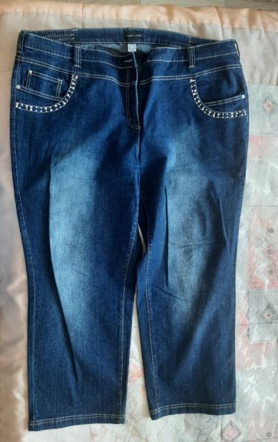 Лот: 21445190. Фото: 1. Женские немецкие джинсы большого... Джинсы