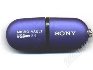 Лот: 78864. Фото: 1. Флэшка 2 GB Sony MicroVault USB... USB-флеш карты