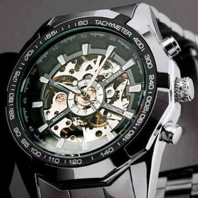 Лот: 9299169. Фото: 1. Механические часы "Skeleton Winner... Оригинальные наручные часы