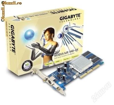 Лот: 2063955. Фото: 1. GIGABYTE GeForce 4 MX 440-8x 275Mhz... Видеокарты