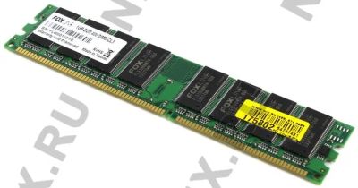 Лот: 4592297. Фото: 1. память FoxLine DDR 1Gb, 400 MHz... Оперативная память