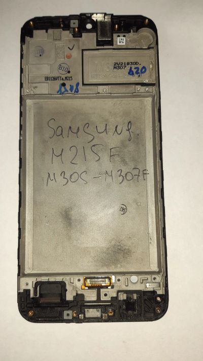 Лот: 21178910. Фото: 1. рамка дисплея Samsung M21 (M215F... Корпуса, клавиатуры, кнопки