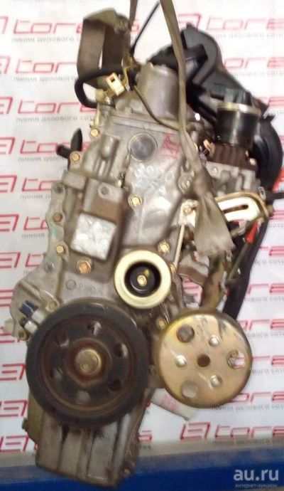 Лот: 15089230. Фото: 1. Двигатель HONDA L15A на MOBILIO. Двигатель и элементы двигателя