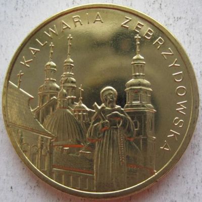 Лот: 7254988. Фото: 1. 2 злотых 2010. Кальваря-Зебжидовская... Европа