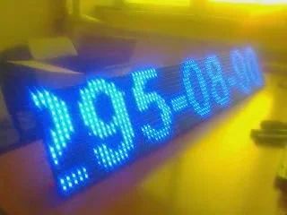 Лот: 3808403. Фото: 1. 328*40см. Светодиодная бегущая... Рекламные материалы и оборудование