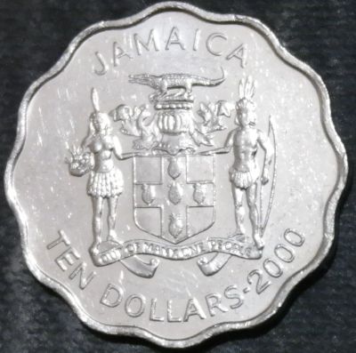 Лот: 14374060. Фото: 1. Экзотика с рубля (19393) Ямайка. Остальные страны