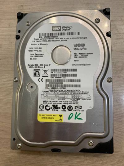 Лот: 20732709. Фото: 1. HDD 3,5" жесткий диск Western... Жёсткие диски (HDD)