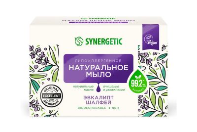 Лот: 23679815. Фото: 1. Натуральное мыло SYNERGETIC для... Антисептики, защитные средства, медицинские маски