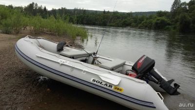 Лот: 13277757. Фото: 1. Лодка solar 380 + tohatsu 9,8... Лодки и катера