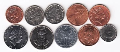 Лот: 11896553. Фото: 1. Австралия и Океания 10 монет. Наборы монет