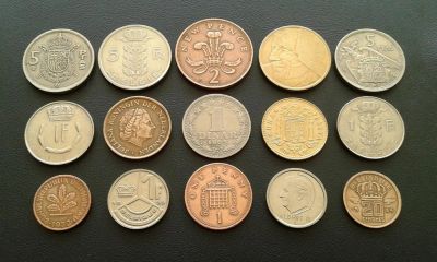 Лот: 7796409. Фото: 1. 15 монет Мира - Одним лотом... Великобритания и острова