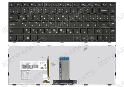 Лот: 15962975. Фото: 1. Клавиатура LENOVO G40-30 (RU... Клавиатуры для ноутбуков