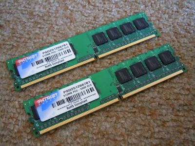 Лот: 3060378. Фото: 1. Patriot DDR-II 1024Mb PC-5300... Оперативная память