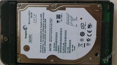 Лот: 1592802. Фото: 1. жесткий диск 2.5" HDD Seagate. Жёсткие диски (HDD)