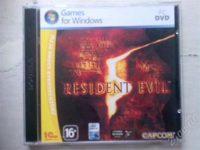 Лот: 469859. Фото: 1. CD Игра Resident Evil 5. Игры для ПК