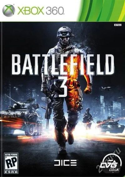 Лот: 1758312. Фото: 1. игра xbox 360 Battlefield 3 [полностью... Игры для консолей