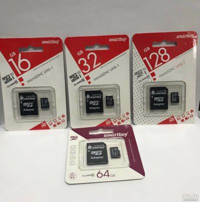 Лот: 13670829. Фото: 1. MicroSD SmartBuy 8Gb карта памяти... Карты памяти