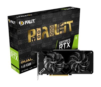 Лот: 18687407. Фото: 1. 12Gb Palit GeForce RTX 2060 Dual... Видеокарты