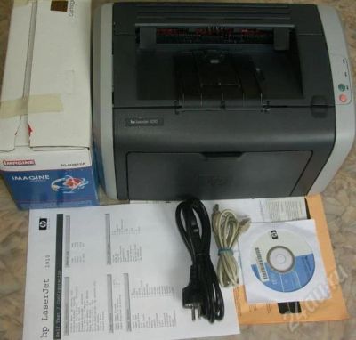 Лот: 308007. Фото: 1. Принтер лазерный HP LaserJet 1010... Лазерные принтеры