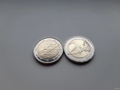 Лот: 16761523. Фото: 1. Финляндия 2 евро 2020 " 100 лет... Европа