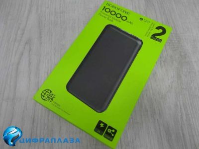 Лот: 14903558. Фото: 1. Внешний аккумулятор 10000 mAh... Внешние, портативные аккумуляторы для смартфонов (Power bank)