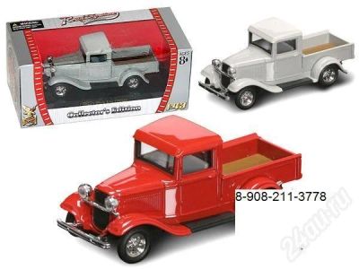 Лот: 350990. Фото: 1. моделька Ford Pick Up 1934 год. Автомоделизм