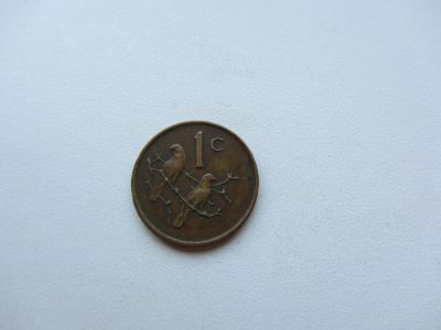 Лот: 6470680. Фото: 1. ЮАР 1 цент 1974 г. Африка