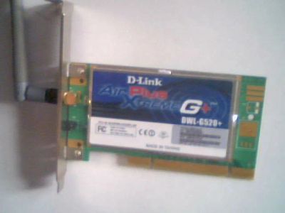 Лот: 4155109. Фото: 1. Wi-Fi карточка D-Link DWL-G520... WiFi, Bluetooth адаптеры