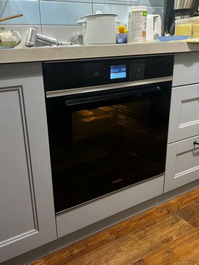 Лот: 25595215. Фото: 1. ⬛ Духовой шкаф б/у Whirlpool W9I... Плиты, духовые шкафы, варочные поверхности