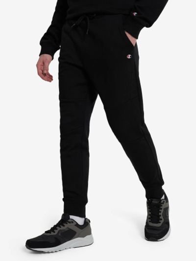 Лот: 25238196. Фото: 1. Брюки мужские Champion, Черный. Спортивные брюки, штаны