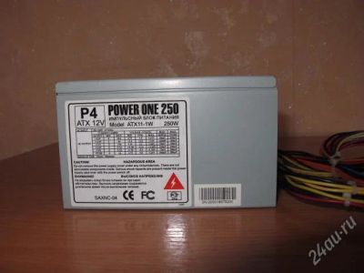 Лот: 2333777. Фото: 1. Блок питания Power one 250W. Корпуса, блоки питания