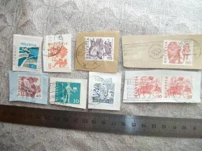 Лот: 23290979. Фото: 1. Марки стандарт набор 8 шт. гашение... Марки