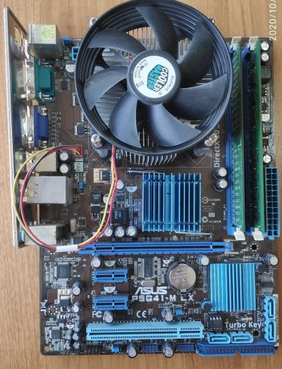 Лот: 16727216. Фото: 1. Материнская плата Asus P5G41-M... Комплекты запчастей