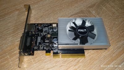 Лот: 19976042. Фото: 1. Видеокарта PALIT GeForce GT 1030... Видеокарты