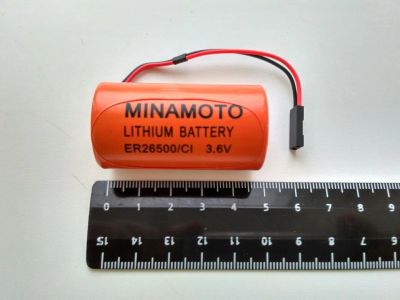 Лот: 10615567. Фото: 1. Элемент литиевый Minamoto ER 26500... Батарейки, аккумуляторы, элементы питания
