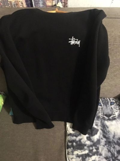 Лот: 16554794. Фото: 1. Свитшот stussy basic crew. Свитеры, толстовки, худи