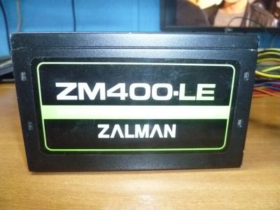 Лот: 18443232. Фото: 1. Блок питания Zalman ZM400-LE 400W. Корпуса, блоки питания