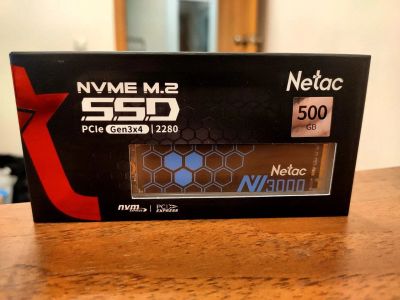 Лот: 19585692. Фото: 1. Накопитель SSD M.2 NVMe Netac... SSD-накопители