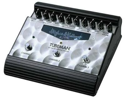 Лот: 12144163. Фото: 1. Hughes & Kettner Tubeman II ламповый... Гитарные эффекты и комбоусилители