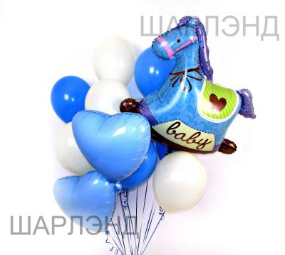 Лот: 9922930. Фото: 1. Набор на выписку с Лошадкой. Другое (игрушки)