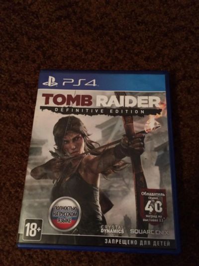 Лот: 6677746. Фото: 1. Диск tomb raider для sony playstation... Игры для консолей