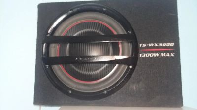 Лот: 8244859. Фото: 1. Сабвуфер pioneer ts-wx305b. Сабвуферы