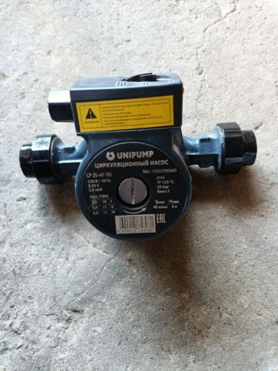 Лот: 22852370. Фото: 1. Циркуляционный насос unipump. Насосы циркуляционные, нагнетательные