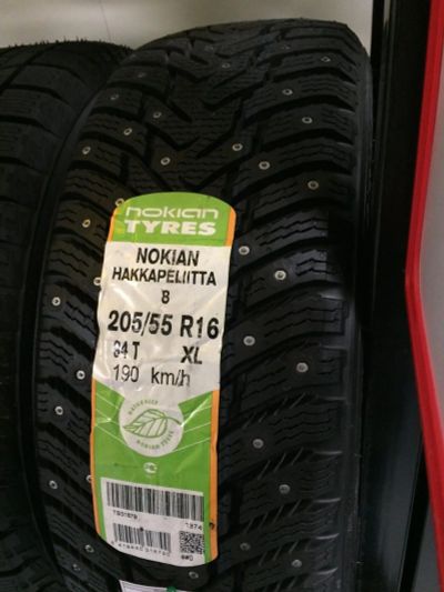 Лот: 2660769. Фото: 1. Зимние шины R16 205/55 R16 Nokian... Шины