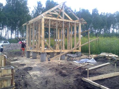 Лот: 4026544. Фото: 1. Дачный каркас "сделай сам" 6х4. Срубы, бани, дома