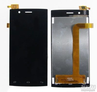 Лот: 8883160. Фото: 1. Дисплей Fly Fs451 Nimbus 1 + Тачскрин... Дисплеи, дисплейные модули, тачскрины