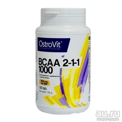 Лот: 9726853. Фото: 1. БЦАА OstroVIt BCAA 2:1:1 1000... Спортивное питание, витамины